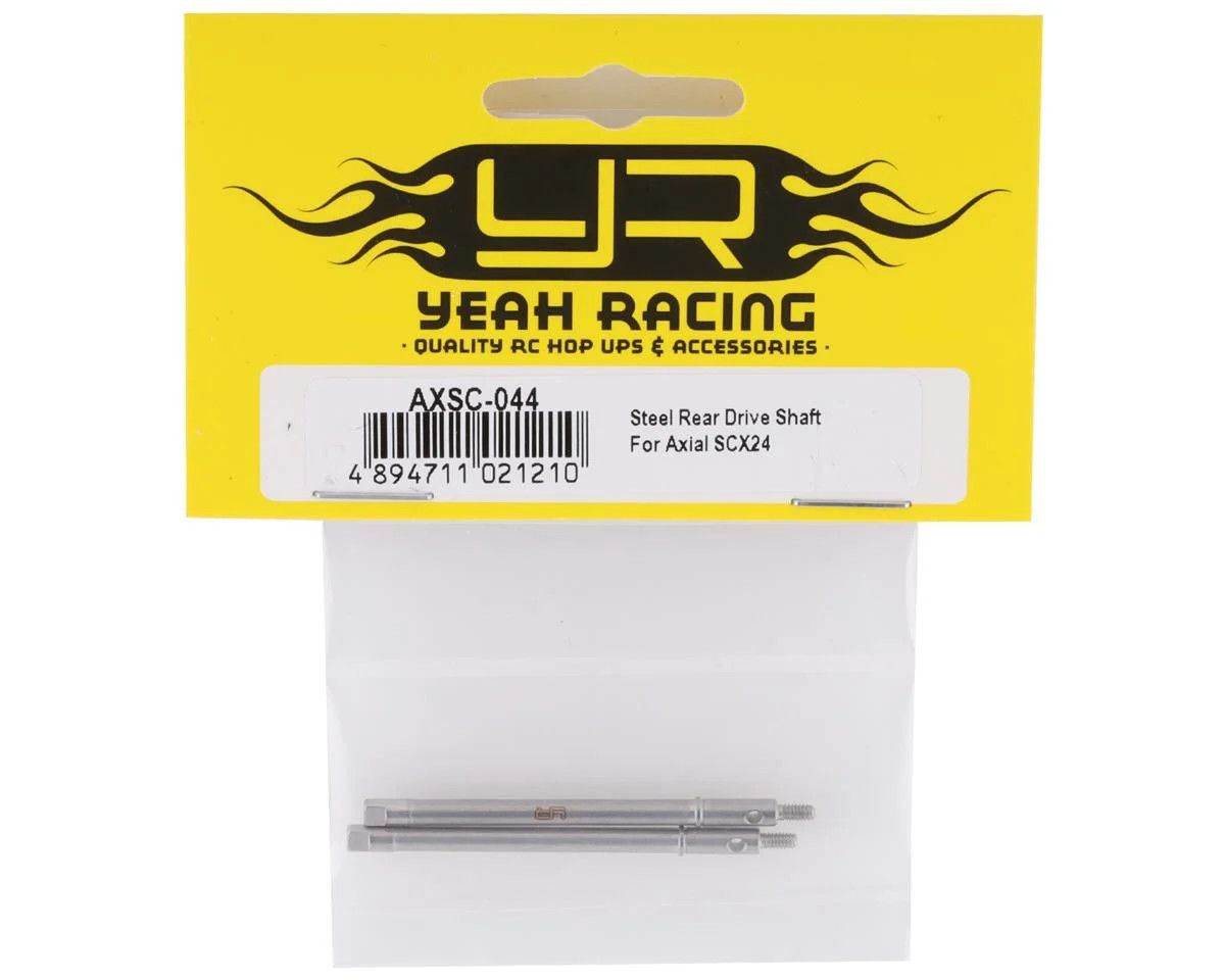 Yeah Racing SCX24 Steel Rear Driveshafts (2)