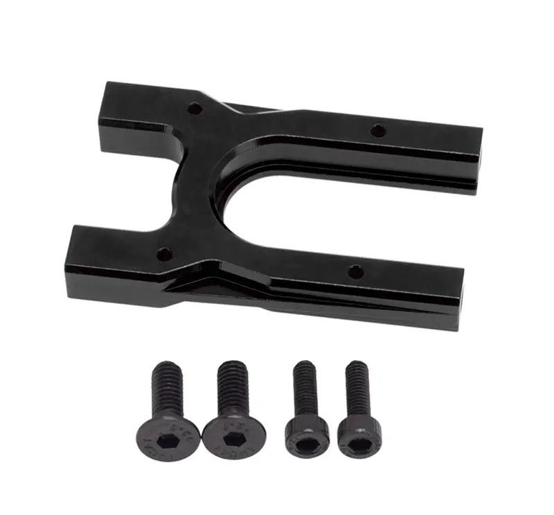 Alloy Machined Center Diff Mount for Arrma 1/8 Kraton, Typhon 6S &amp; 1/7 Limitless C31424BLACK