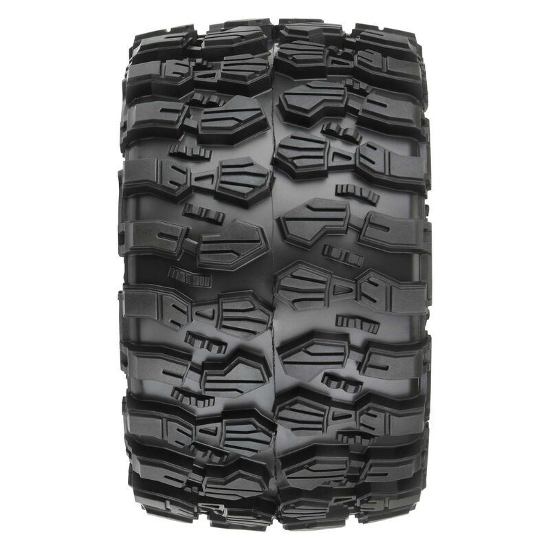 Hyrax 2.8 Tires MTD Black 6x30 Stampede F/R