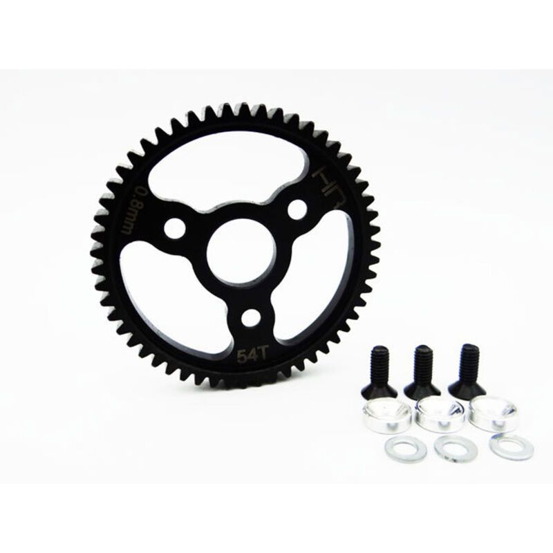 Steel Spur Gear (54t 0.8 Mod)(Silver): Traxxas