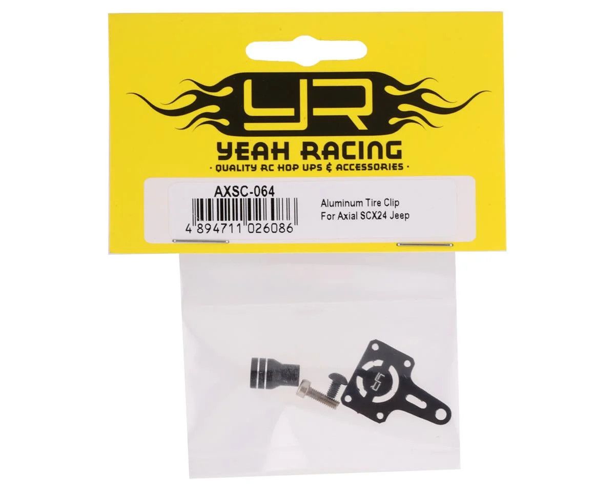 Yeah Racing Axial SCX24 Aluminum Spare Tire Mount (Black) (AXI00002V2)