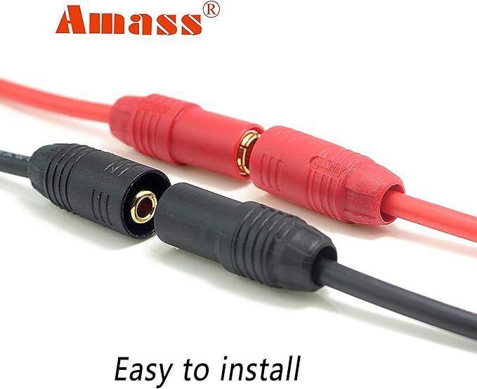 Amass 7mm Anti-Spark Bullet Battery Connectors
