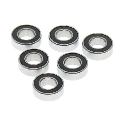 6x12x4mm Rubber Sealed Ball Bearings (6pcs)