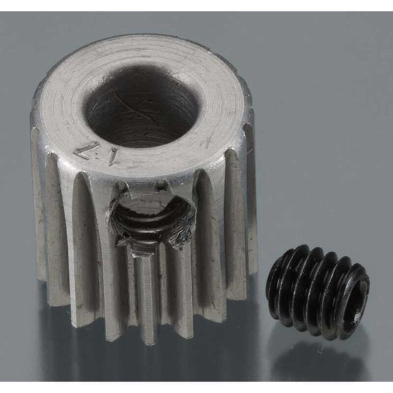 48 Pitch Machined, 17T Pinion  5mm Bore