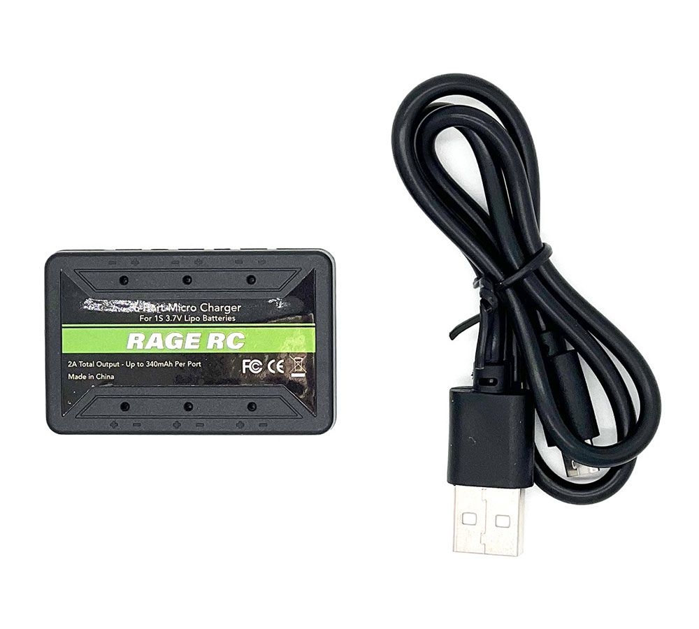 6-Port 1S Micro USB Charger