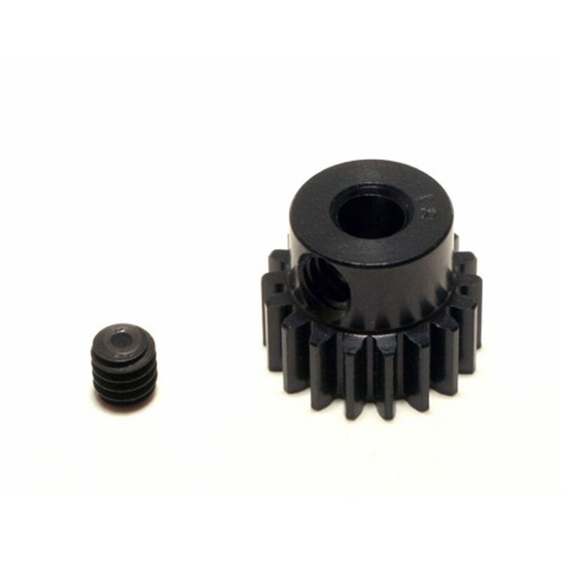 48P Alum Silencer Pinion,18T
