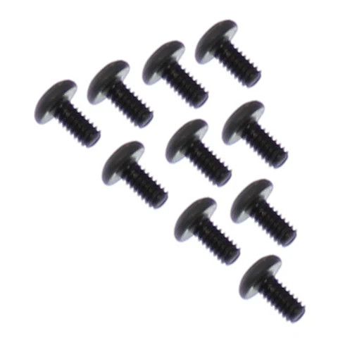 2x4mm Button Head Hex Machine Thread Screws (10pcs