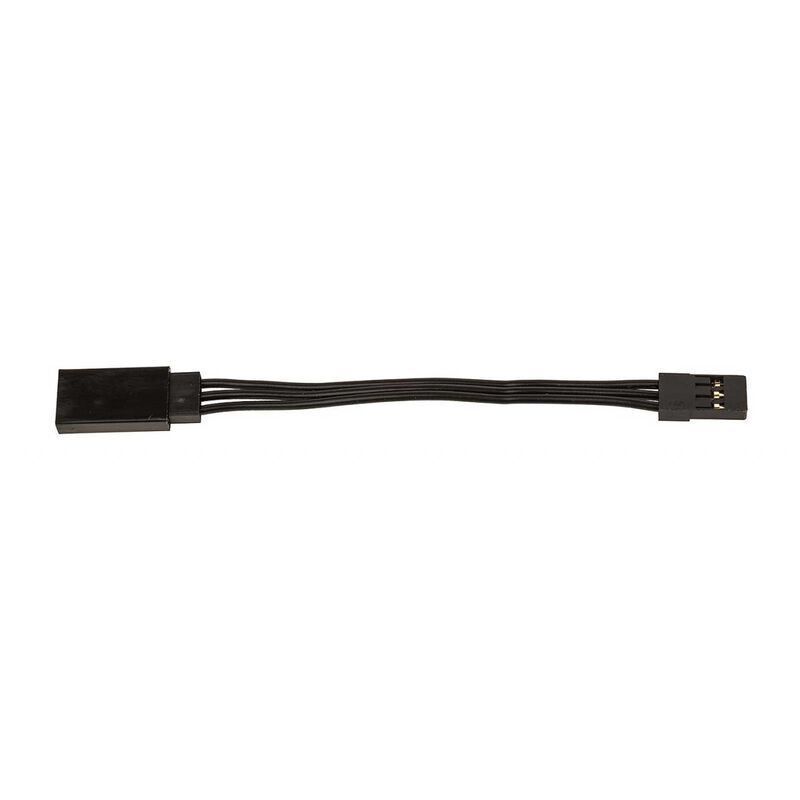Reedy 75mm Servo Wire Extension Lead (Black)