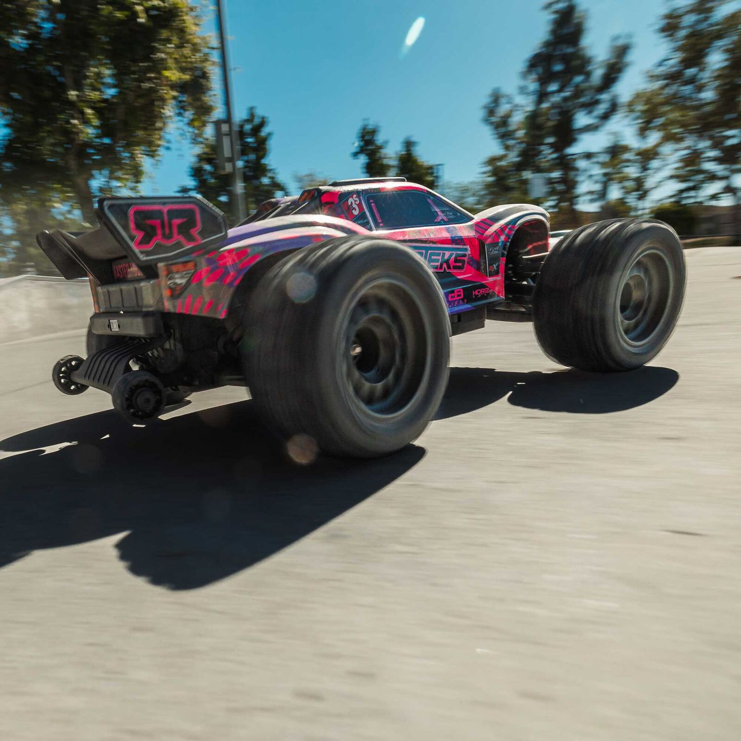 1/10 VORTEKS 4X4 223S BLX BRUSHLESS STADIUM TRUCK RTR WITH DSC, PURPLE