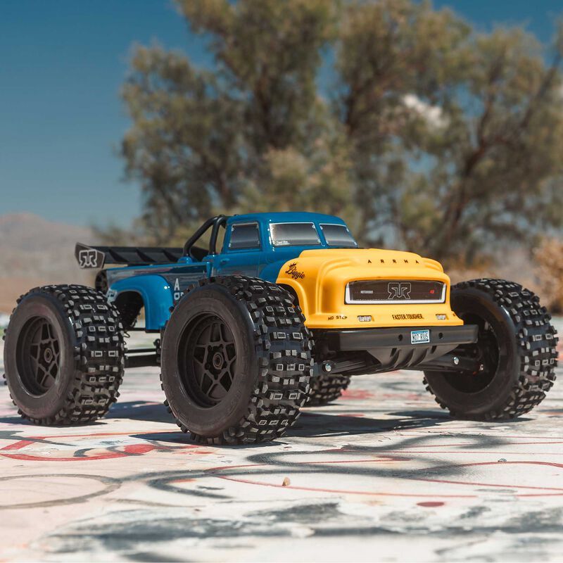 ARRMA Notorious 6S 4X4 Brushless Stunt Truck 1/8 - RC Monster Truck Mit EXB Upgrades