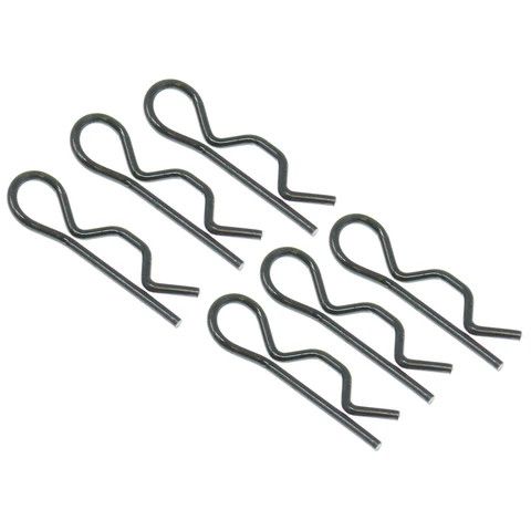 Black Body Clip (6pcs)