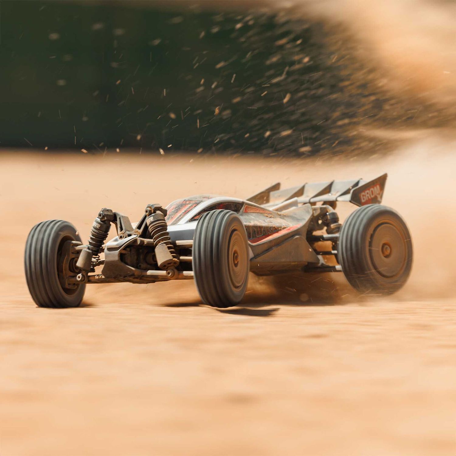 1/14 TYPHON GROM 223S DSC 4X4 RTR Brushless Buggy, Silver