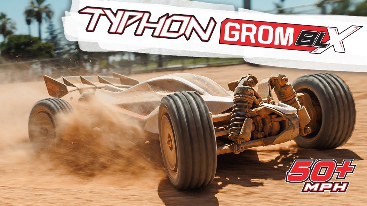 1/14 TYPHON GROM 223S DSC 4X4 RTR Brushless Buggy, Silver