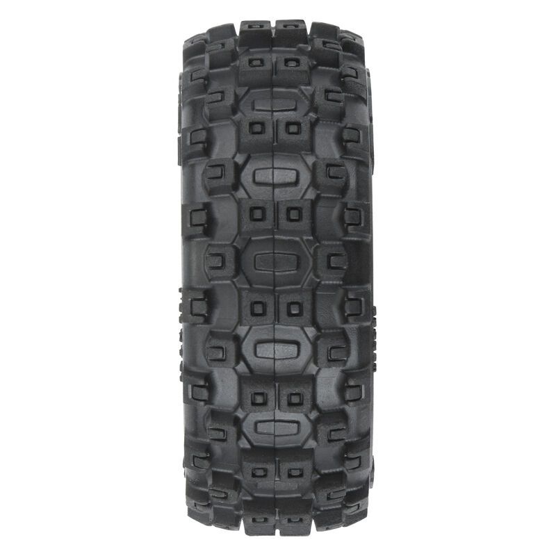 Badlands MX 1.9&quot; All-Terrain Buggy Tires (4) Mounted on Mach-10 Black 1.9&quot; 12mm Hex Wheels for Typhon GROM 4x4 Front or Rear
