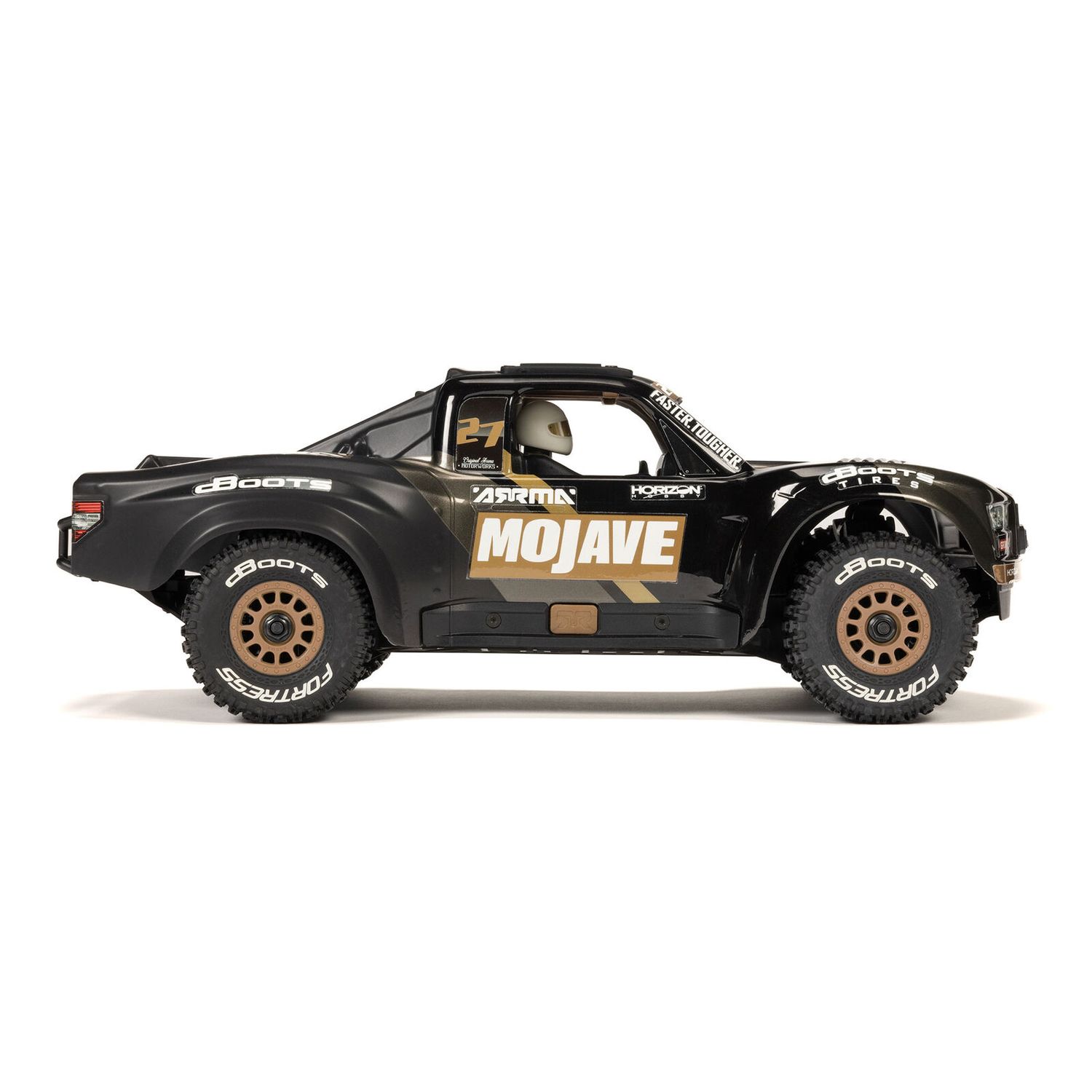 1/16 MOJAVE GROM 223S DSC 4X4 RTR Brushless Desert Truck, Black