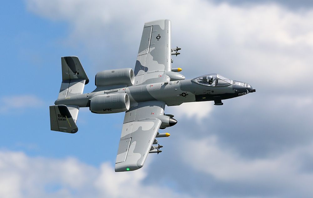 A-10 Thunderbolt II Twin 64mm EDF BNF-B AS3X/SAFE-
