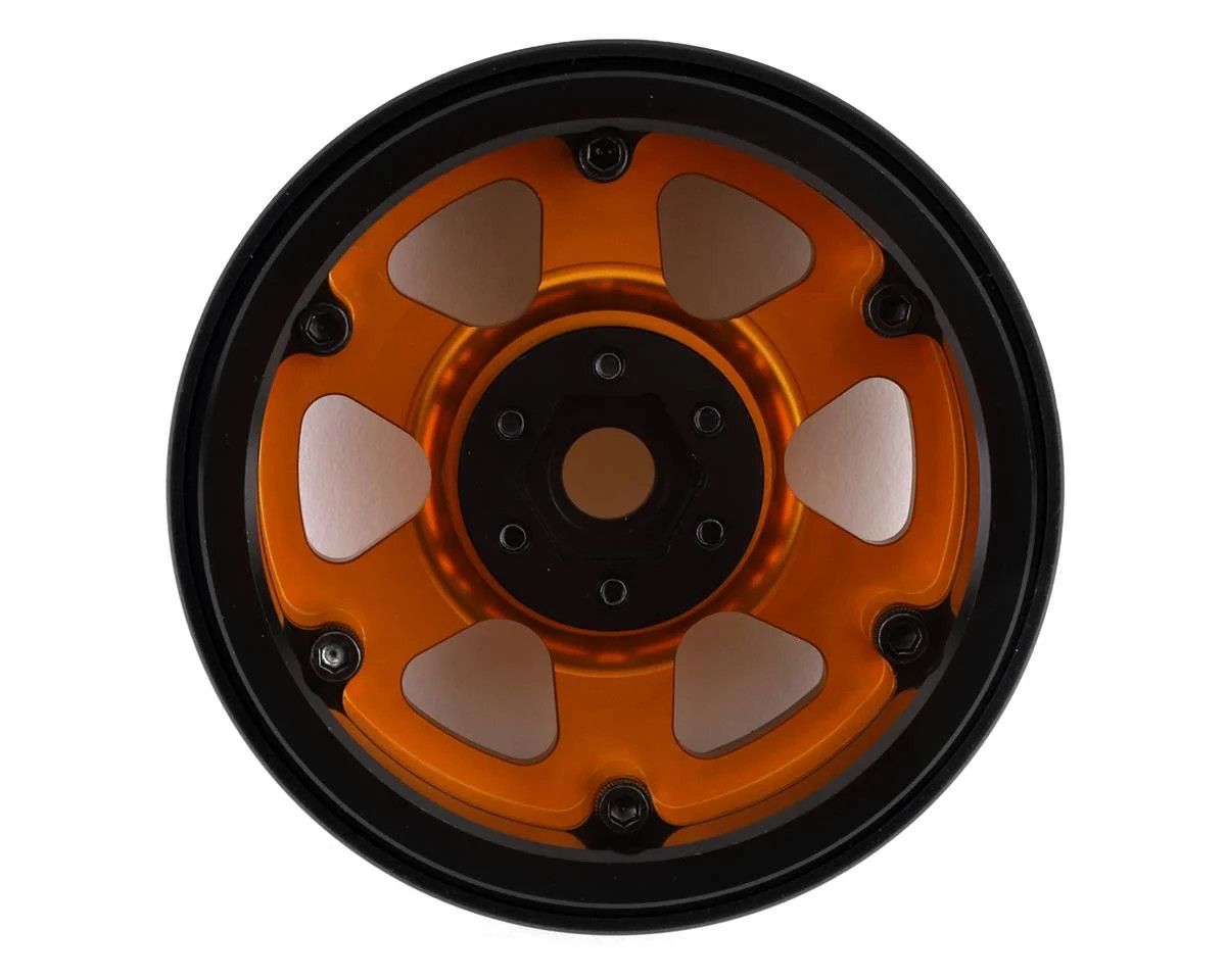 SSD RC Challenger 2.2&quot; Beadlock Wheels (Gold/Black) (2)