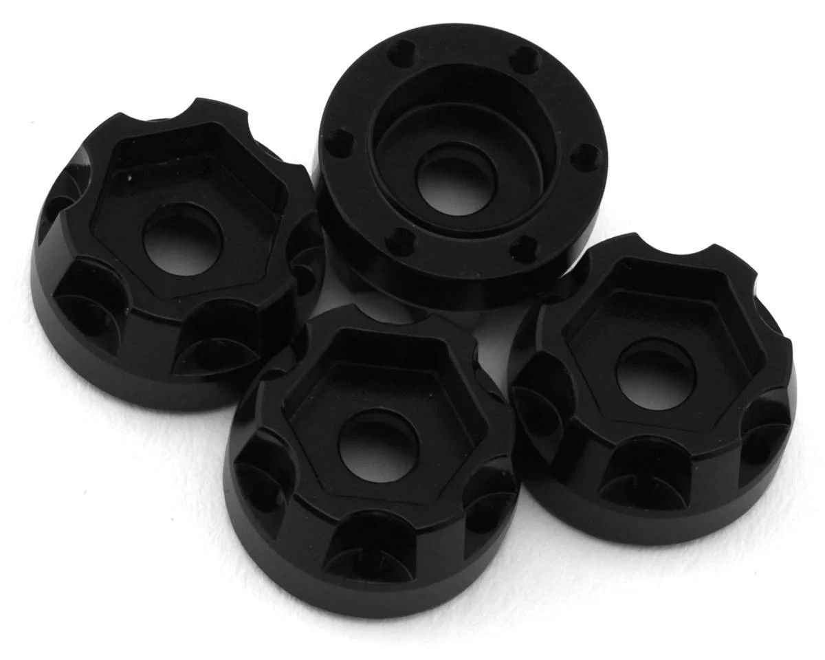 Treal Hobby Type D 1.0&quot; Concave 6-Spoke Beadlock Wheels (Red) (4) (21.2g)