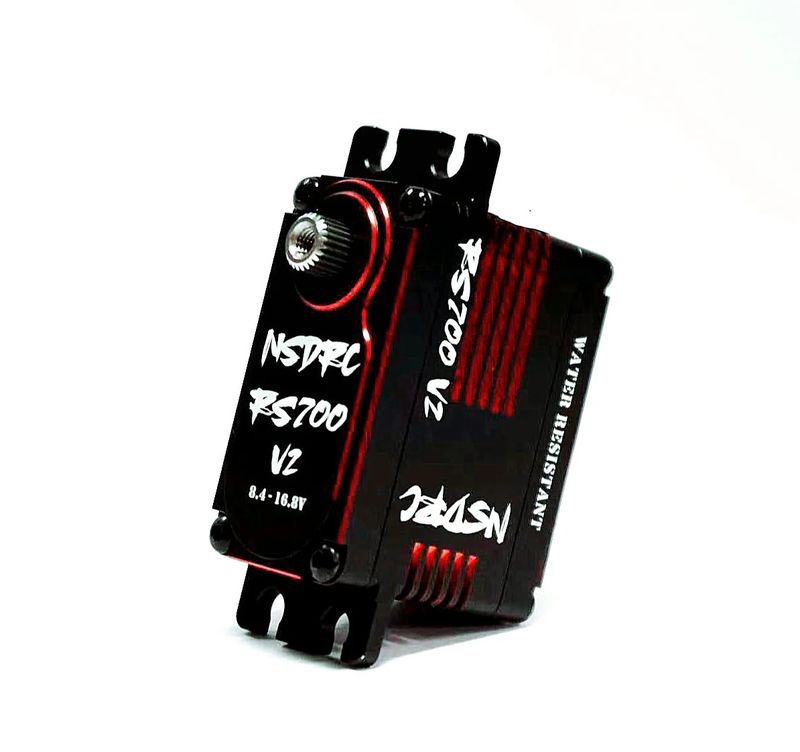 RS700 V2 Special Edition Red Servo &amp; Horn