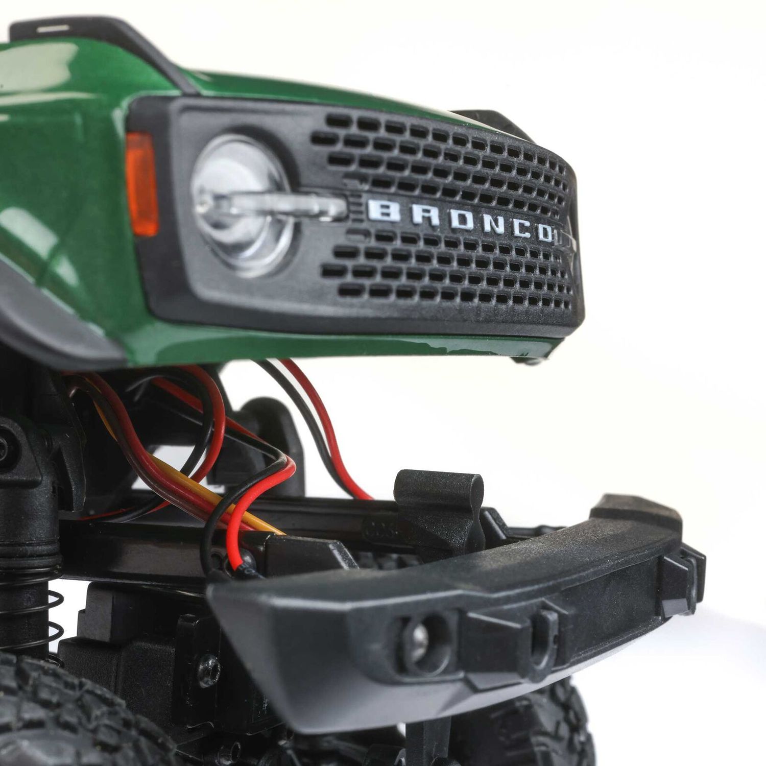 1/24 SCX24 Ford Bronco 4X4 RTR Brushed Rock Crawler (Battery &amp; Charger Included), Green