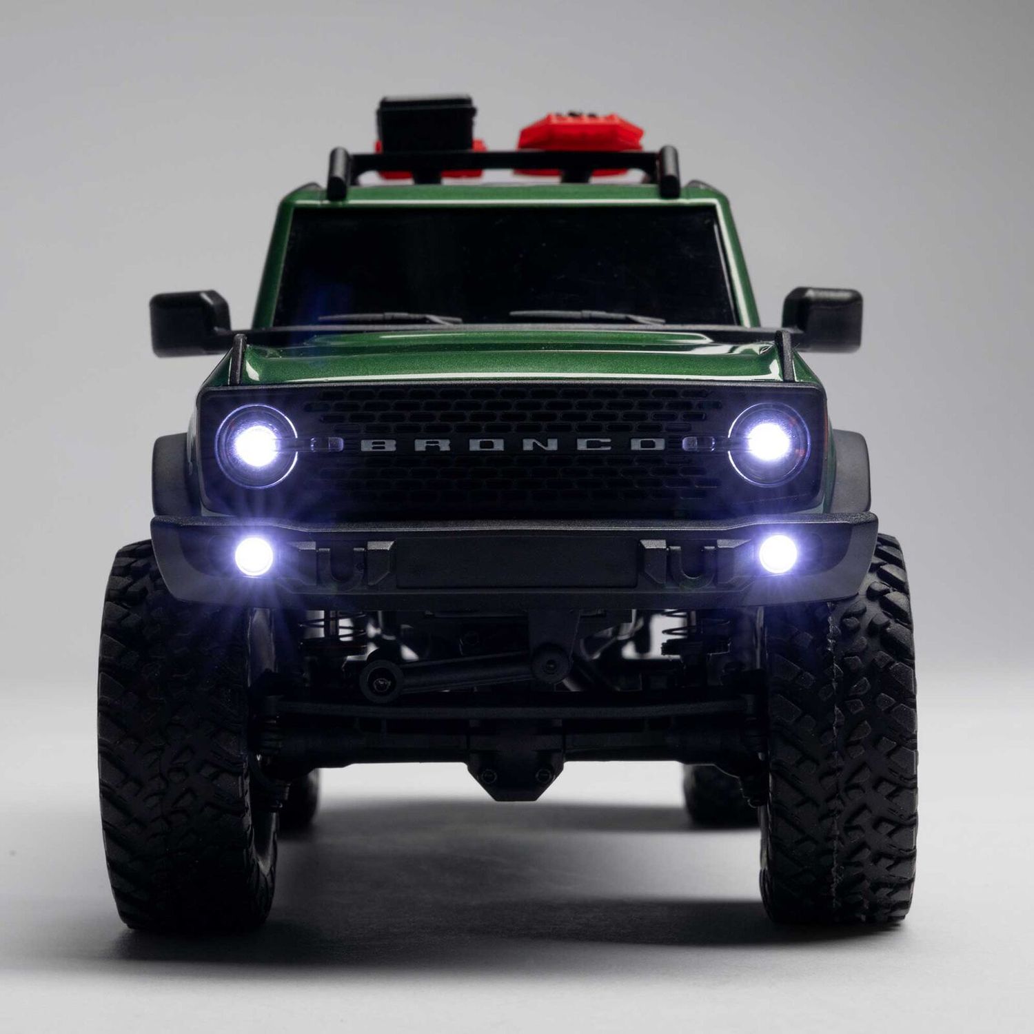 1/24 SCX24 Ford Bronco 4X4 RTR Brushed Rock Crawler (Battery &amp; Charger Included), Green