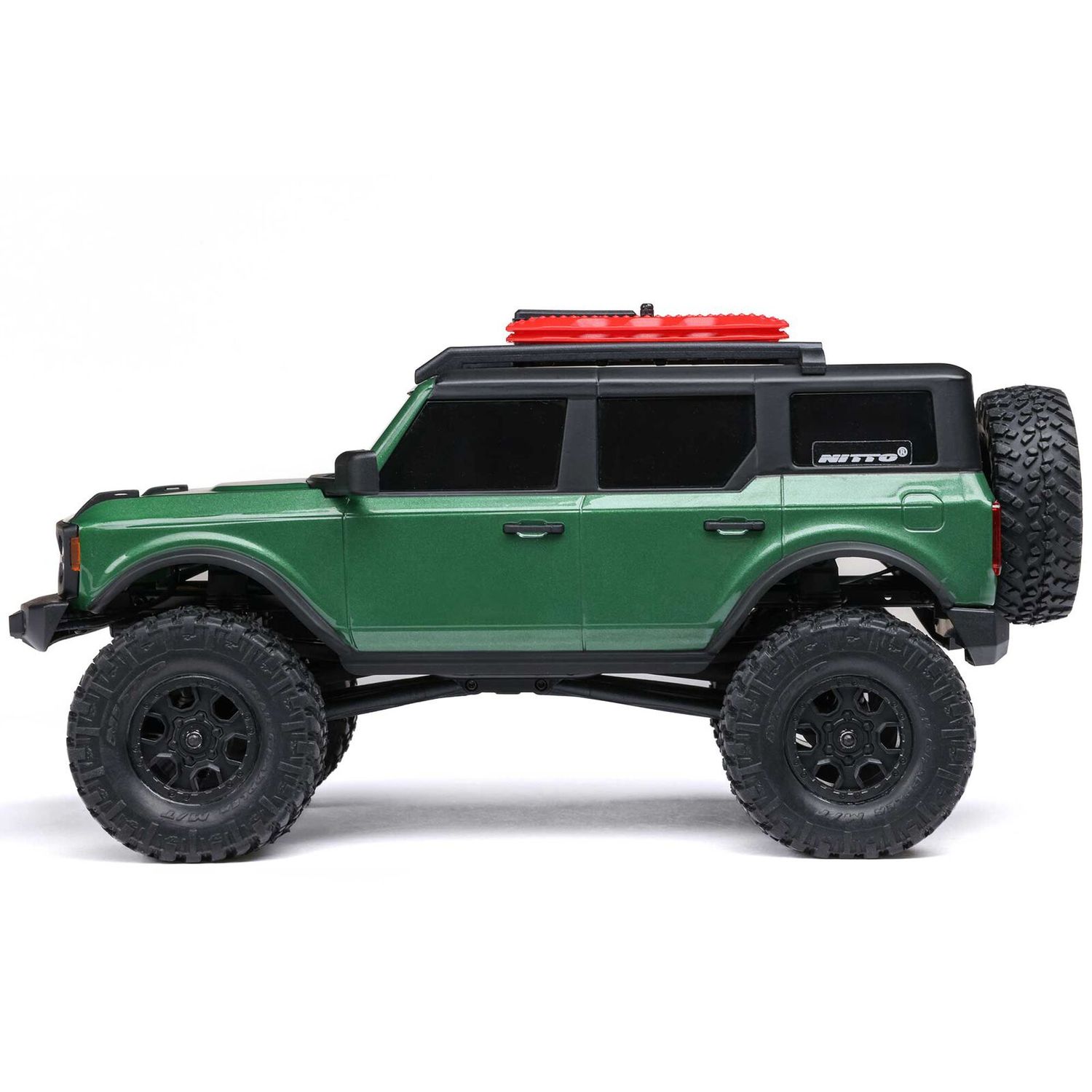 1/24 SCX24 Ford Bronco 4X4 RTR Brushed Rock Crawler (Battery &amp; Charger Included), Green