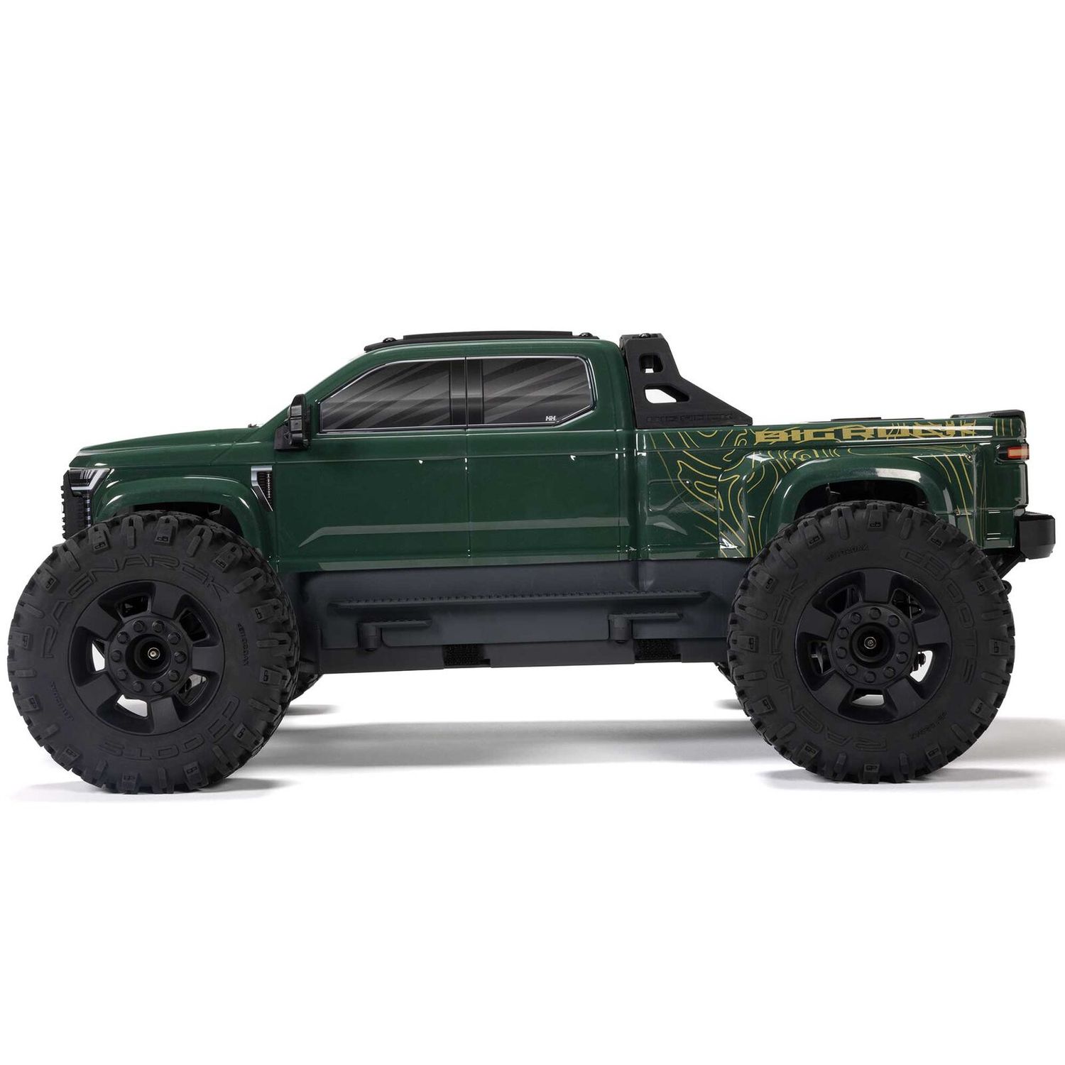 1/10 BIG ROCK 4X4 223S BLX BRUSHLESS STREET TRUCK RTR WITH DSC, (Green)