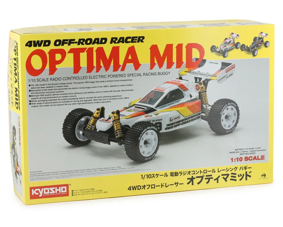 Kyosho Optima Mid 1:10 4wd Off-Road Racer (Kit)