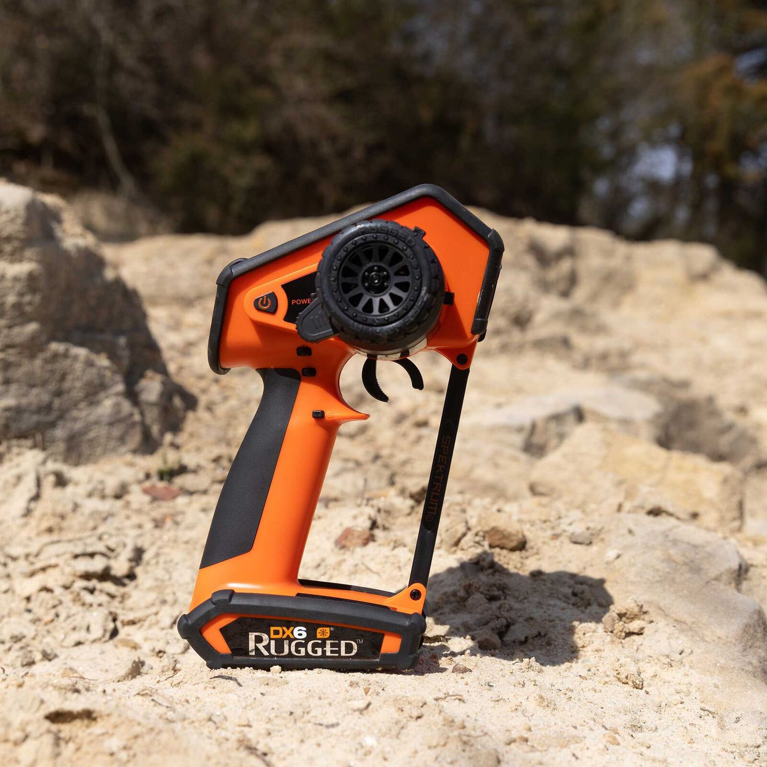 DX6 Rugged 6 Channel DSMR Transmitter Only, Orange