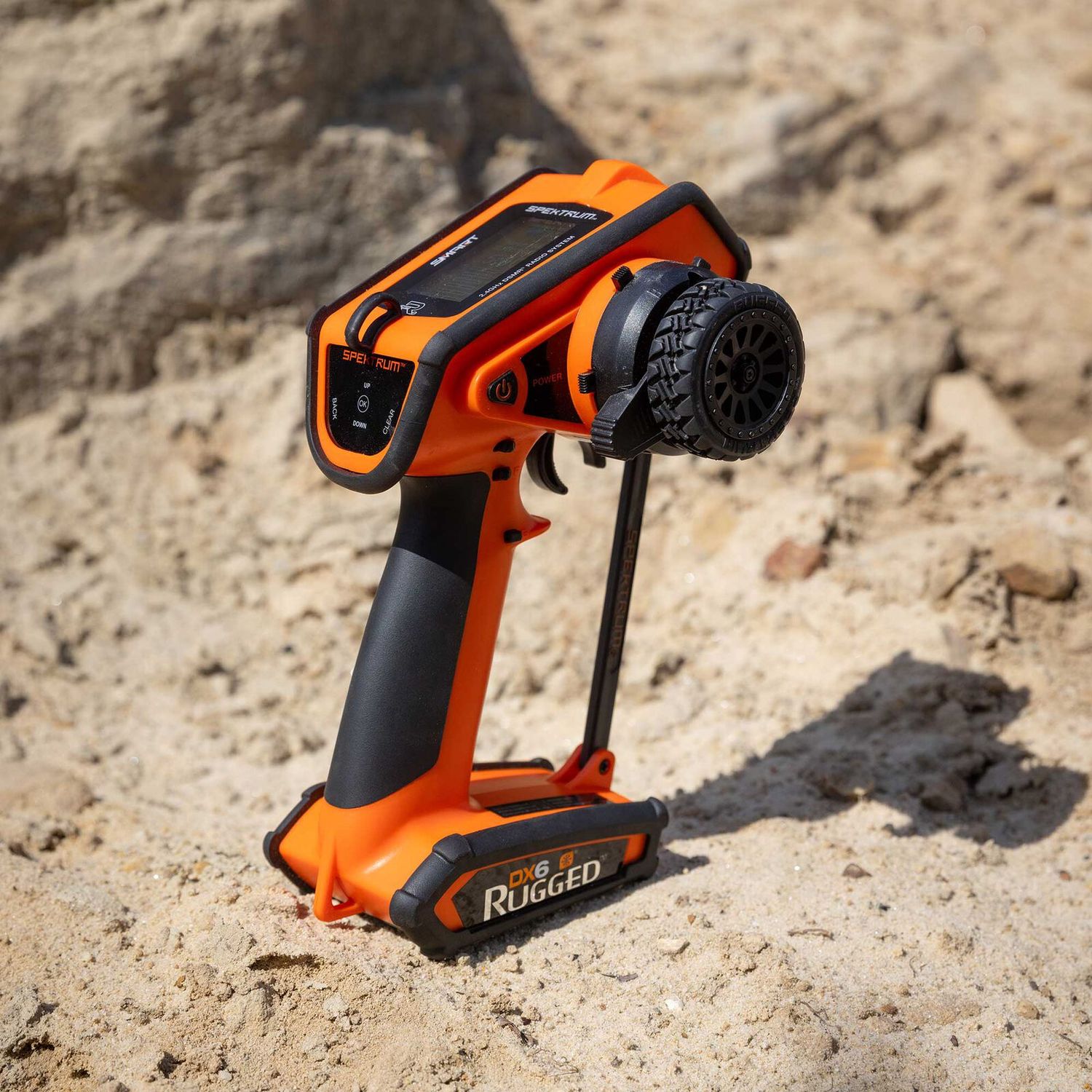 DX6 Rugged 6 Channel DSMR Transmitter Only, Orange