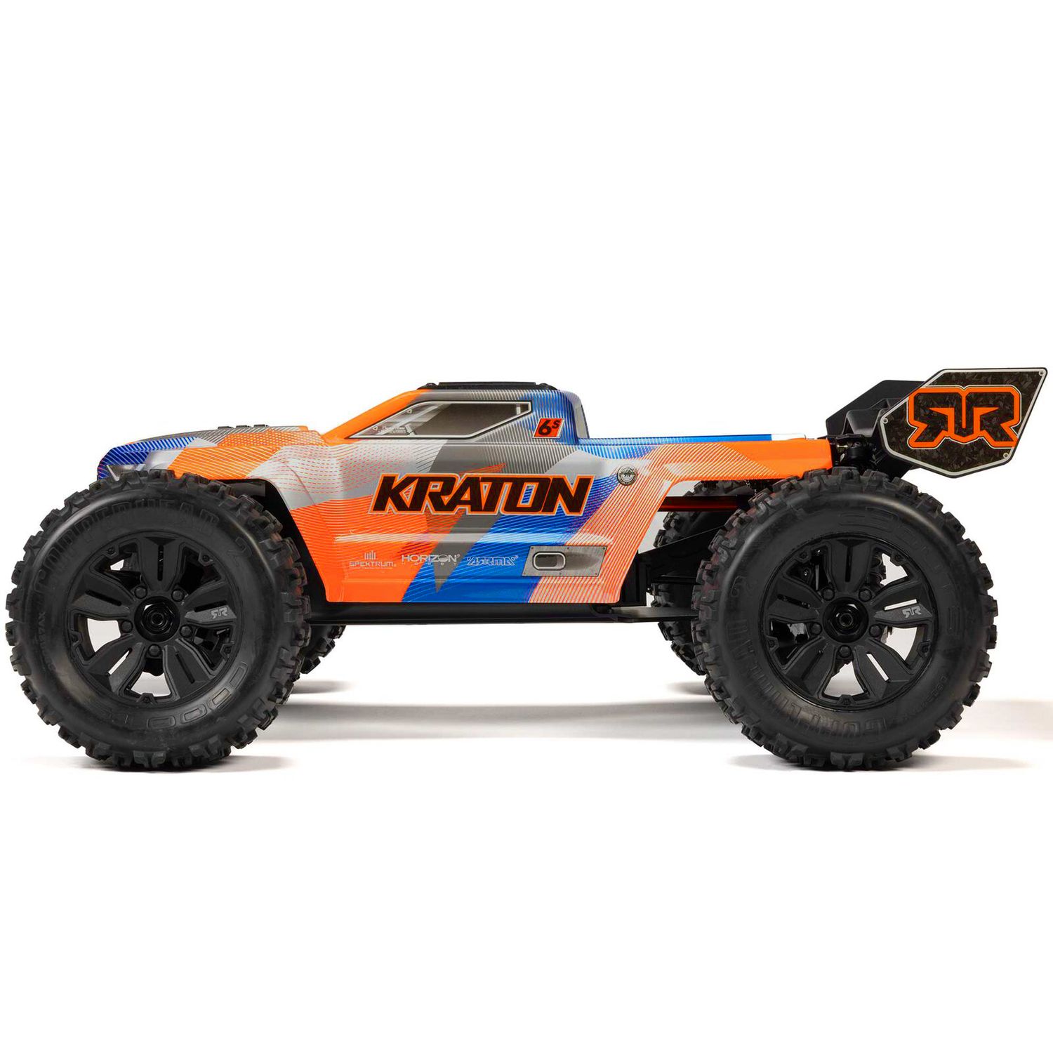 1/8 KRATON 4X4 6S BLX BRUSHLESS V6 SPEED TRUCK RTR (Blue/Orange)