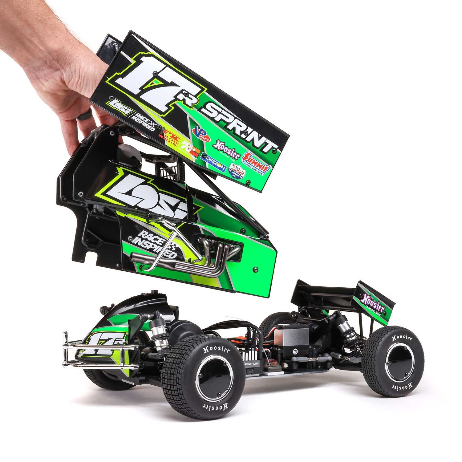 22S Sprint, RTR, Green: 1/10 2WD