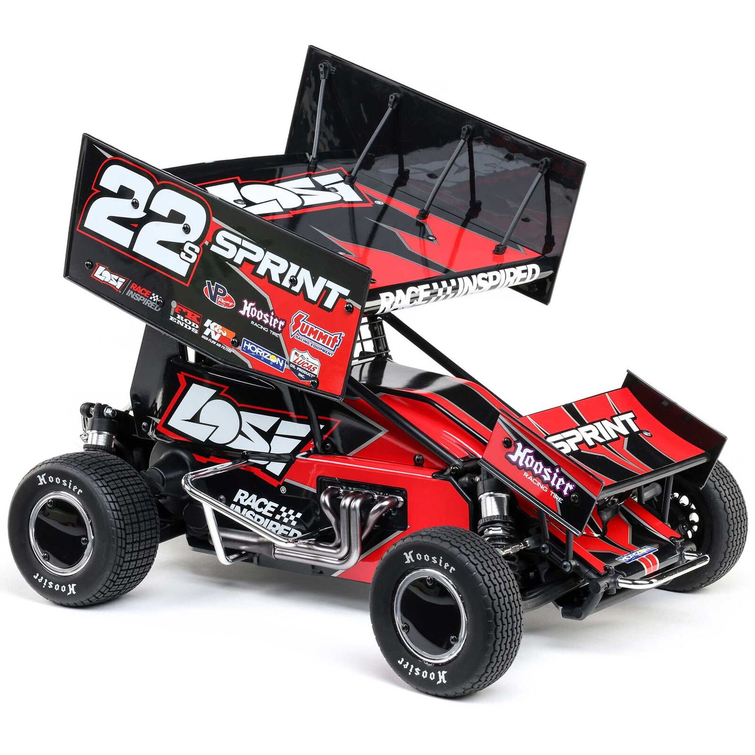 22S Sprint, RTR with Battery and Charger, Red: 1/10 2WD