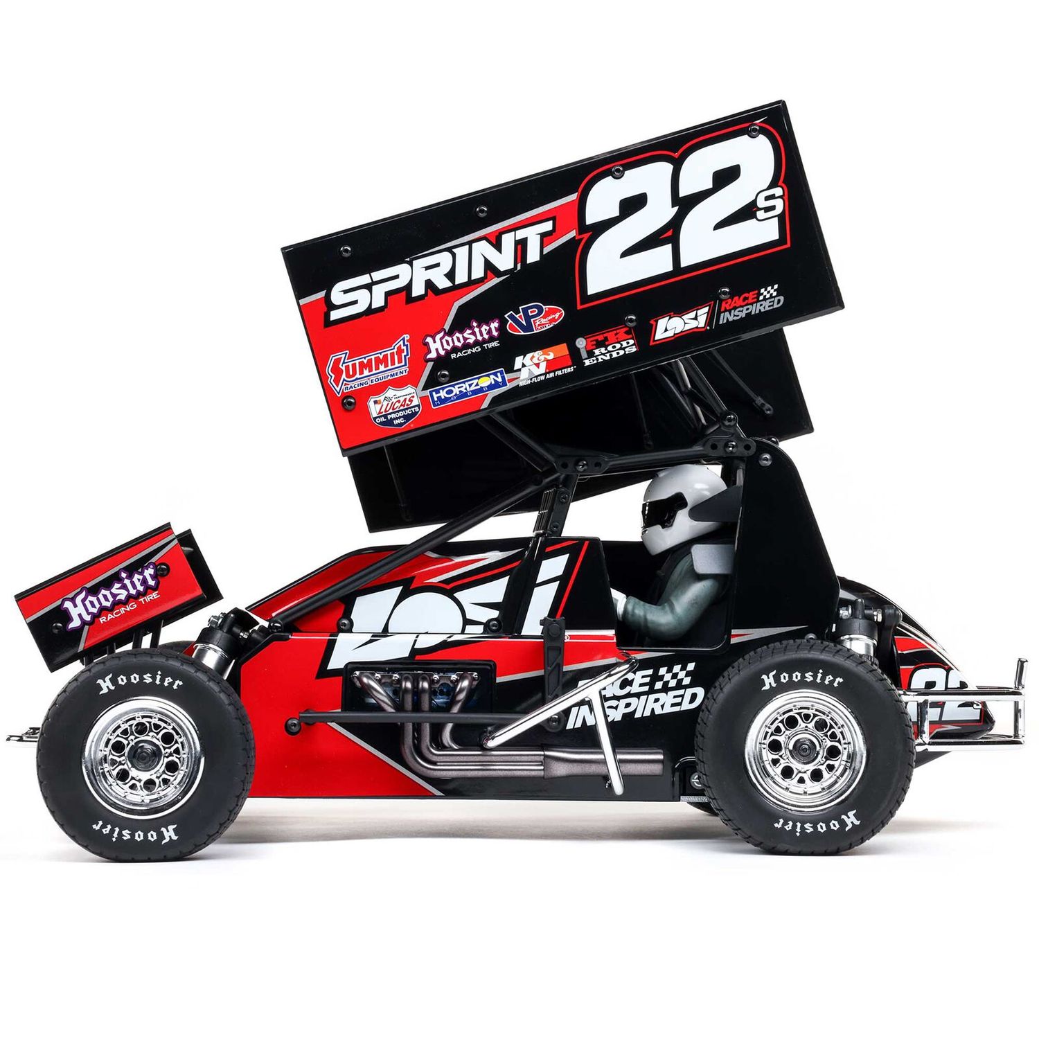 22S Sprint, RTR with Battery and Charger, Red: 1/10 2WD