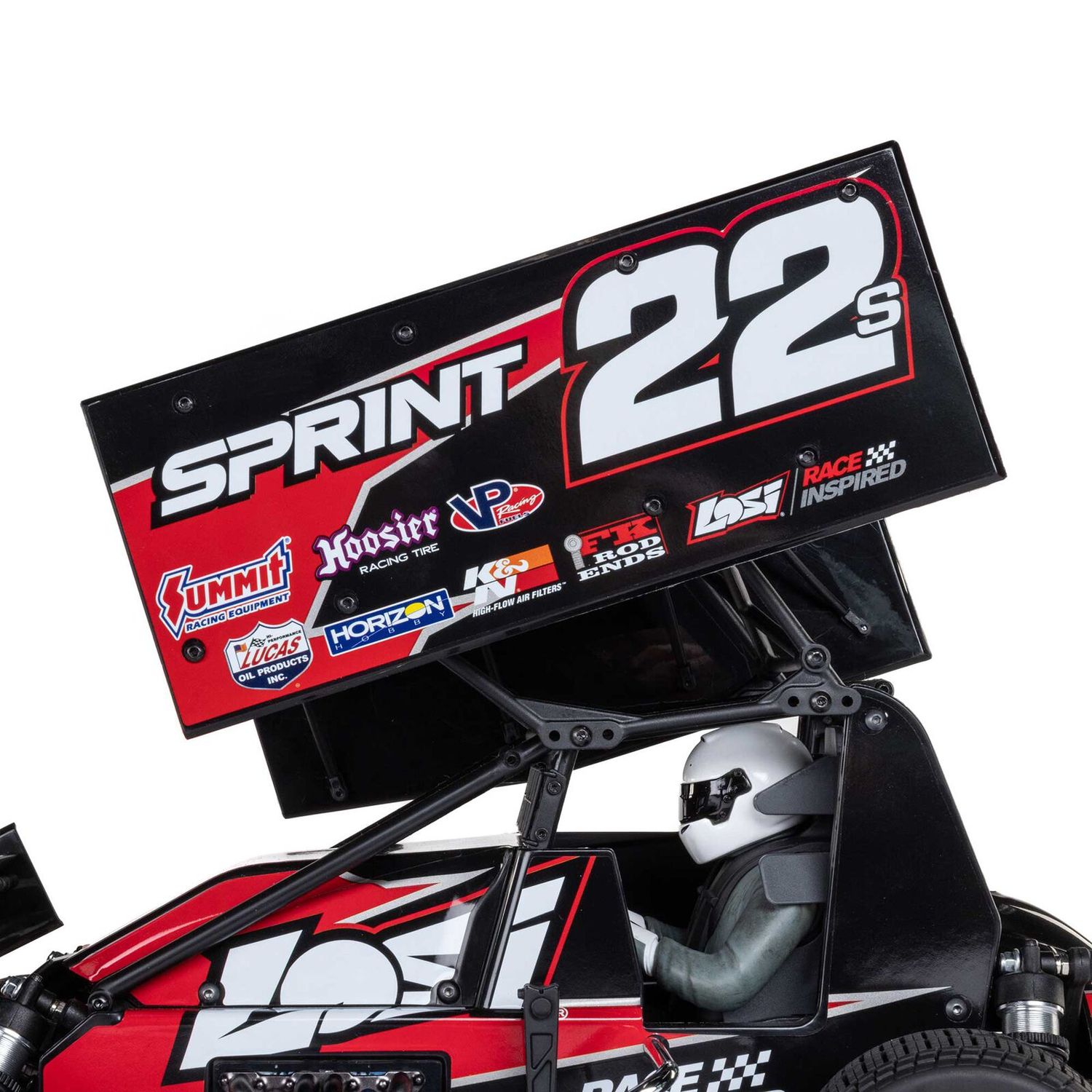 22S Sprint, RTR with Battery and Charger, Red: 1/10 2WD