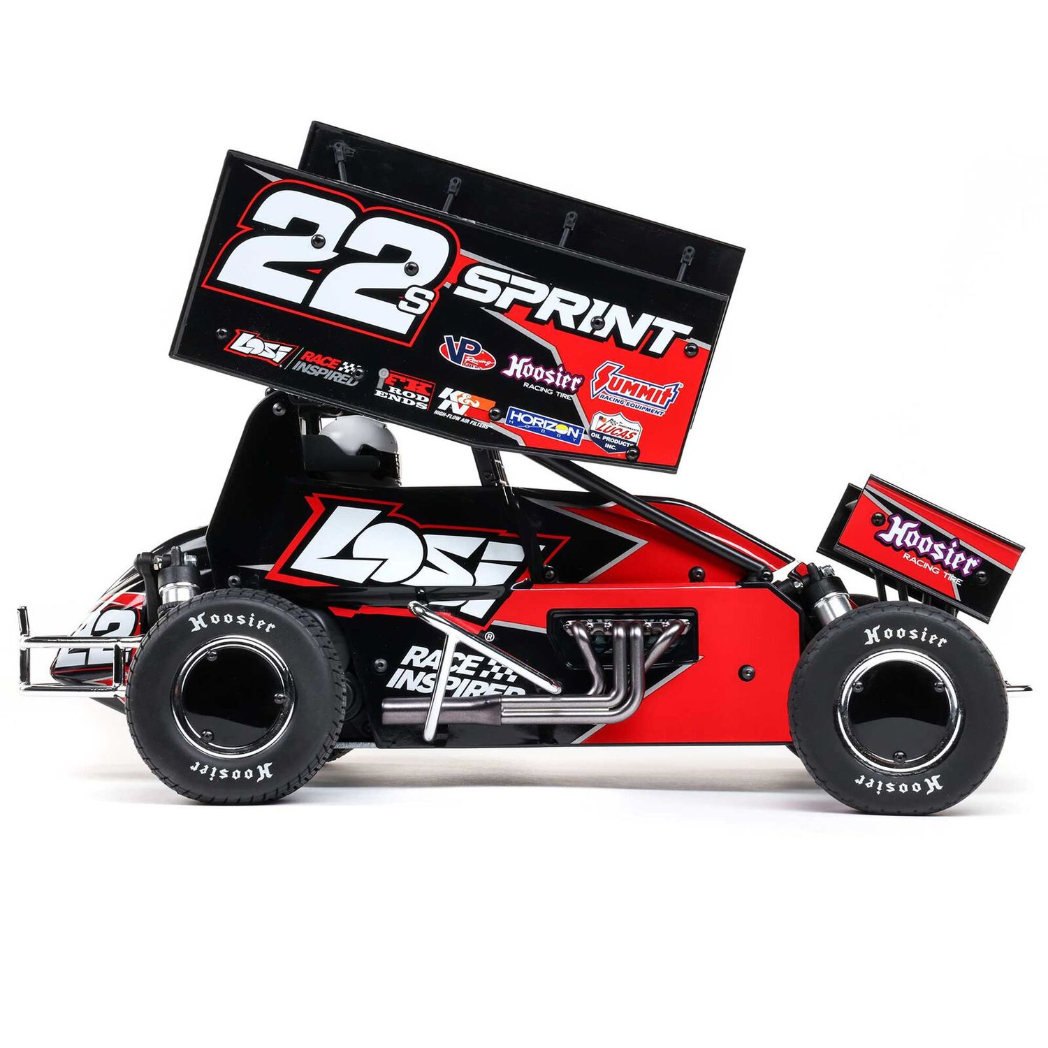 22S Sprint, RTR with Battery and Charger, Red: 1/10 2WD