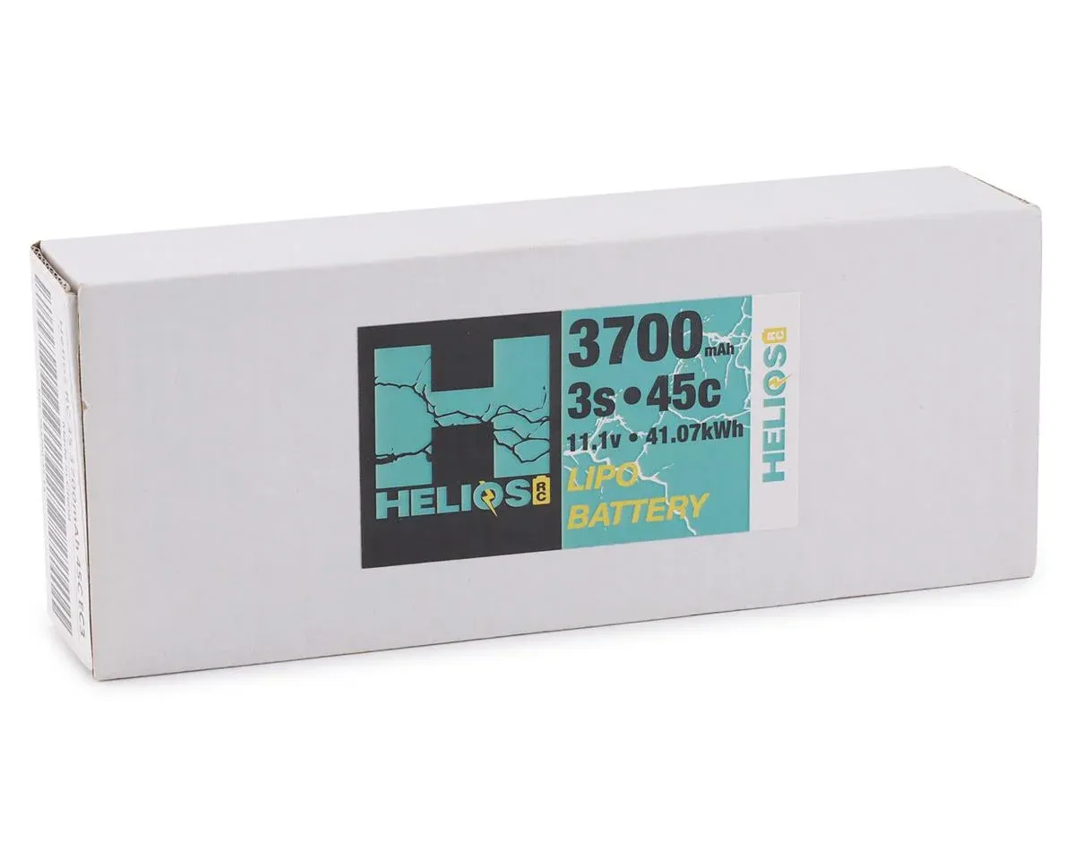 Helios RC 3S 45C Shorty LiPo Battery w/EC3 Connector (11.1V/3700mAh)