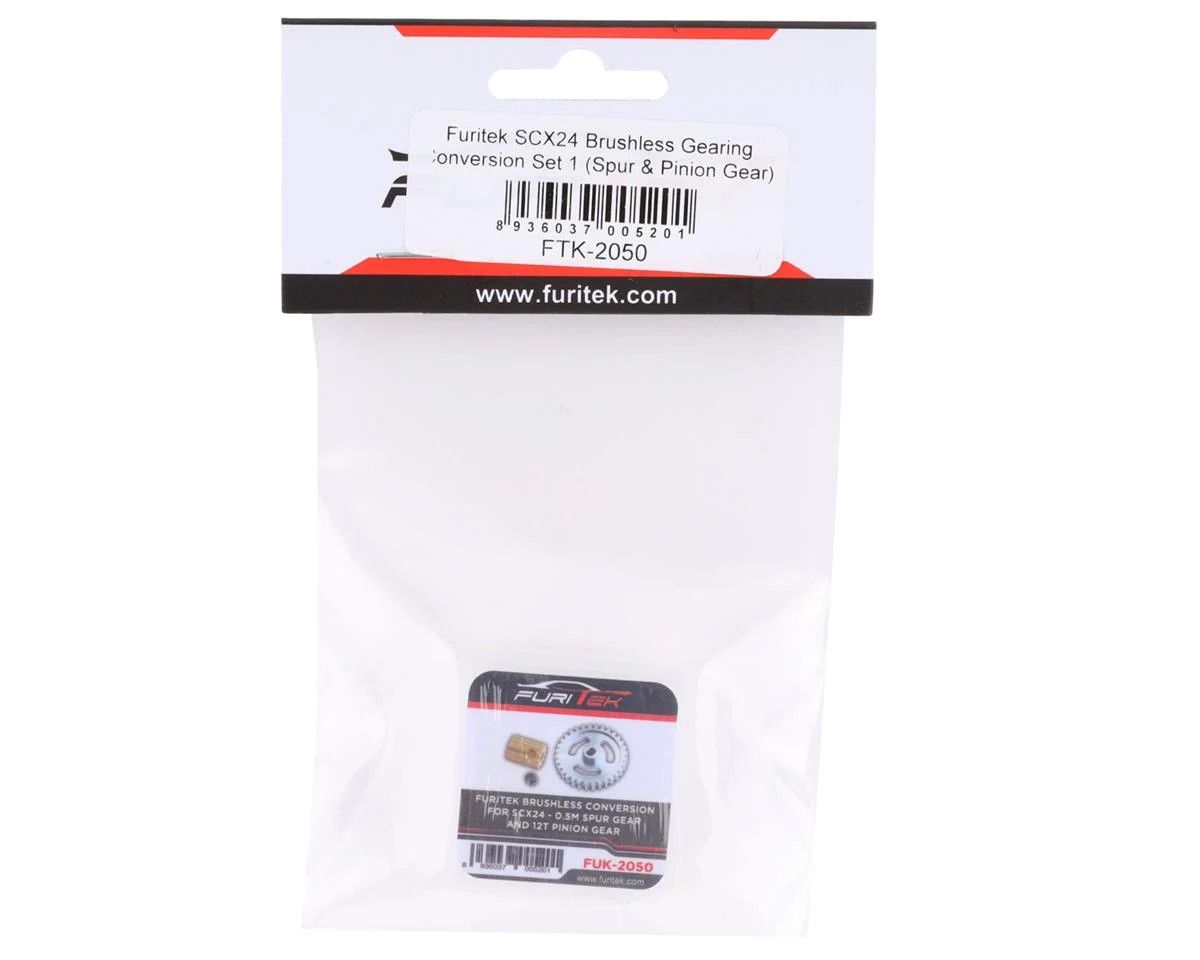 Furitek SCX24 Brushless Gearing Conversion Set 1 (Spur &amp; Pinion Gear)