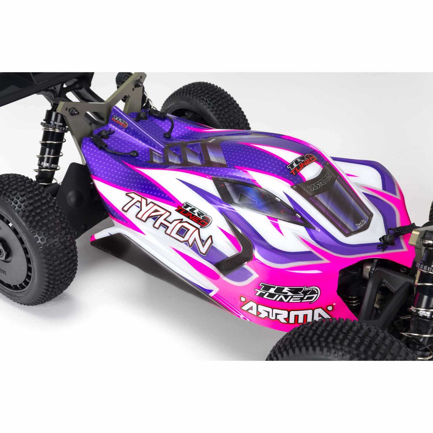 TLR Tuned TYPHON 1/8 4WD Roller (Pink/Purple)