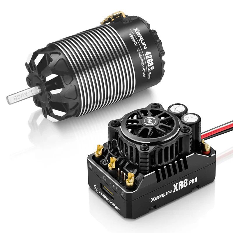 XERUN XR8 Pro G3 Combo 1900Kv for 1/8 Off-road Racing (4S)