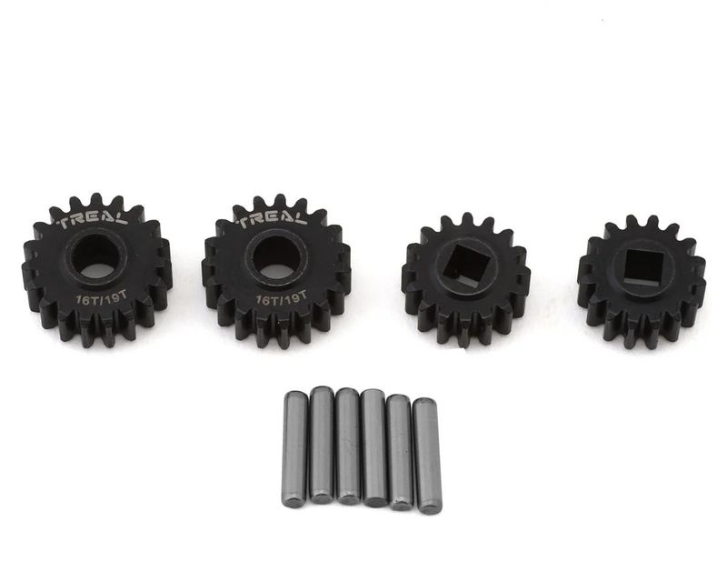 Treal Hobby Axial SCX10 III/Capra Overdrive Portal Gears (16T/19T)