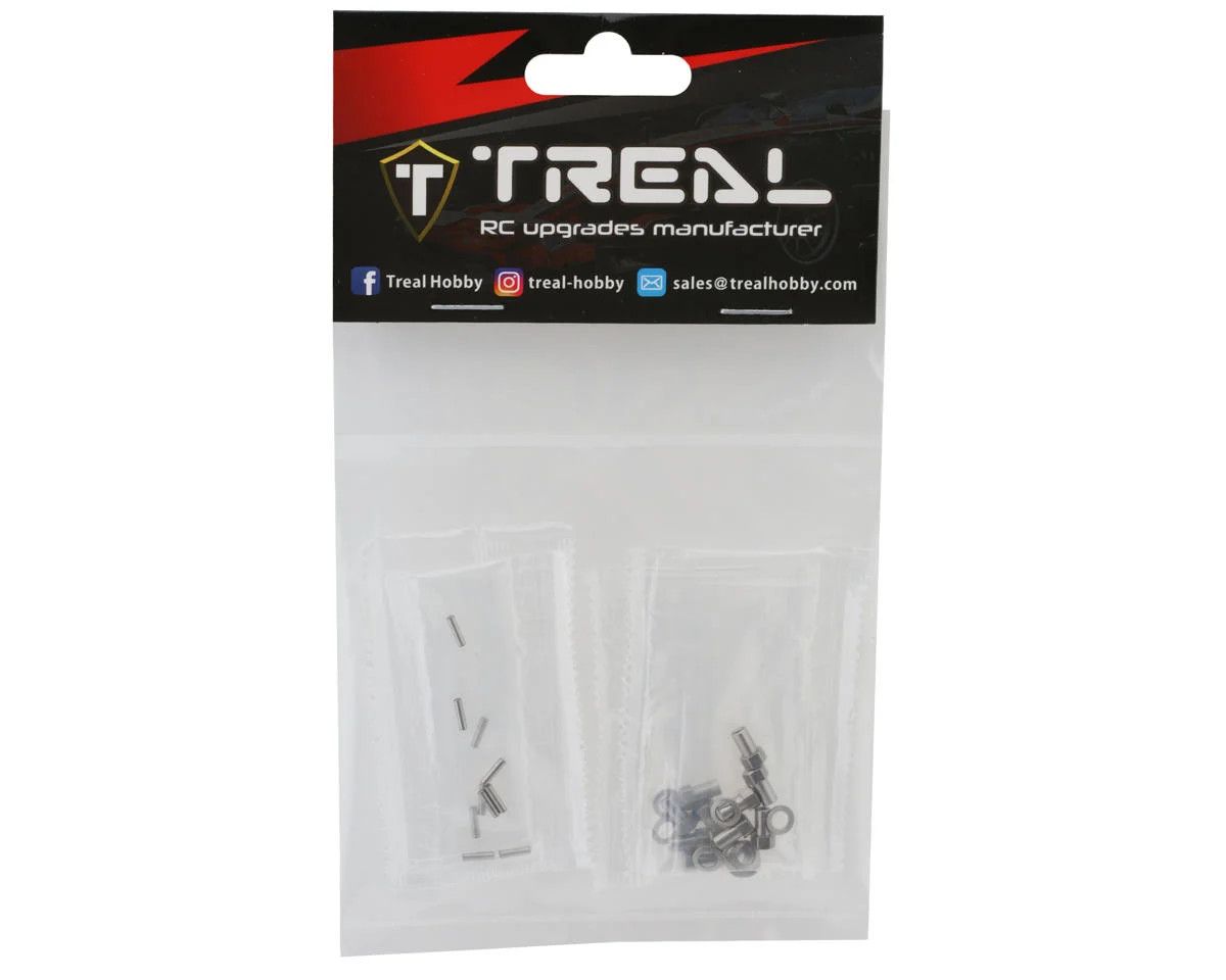 Treal Hobby Axial SCX24 Extended Wheel Hub Hardware