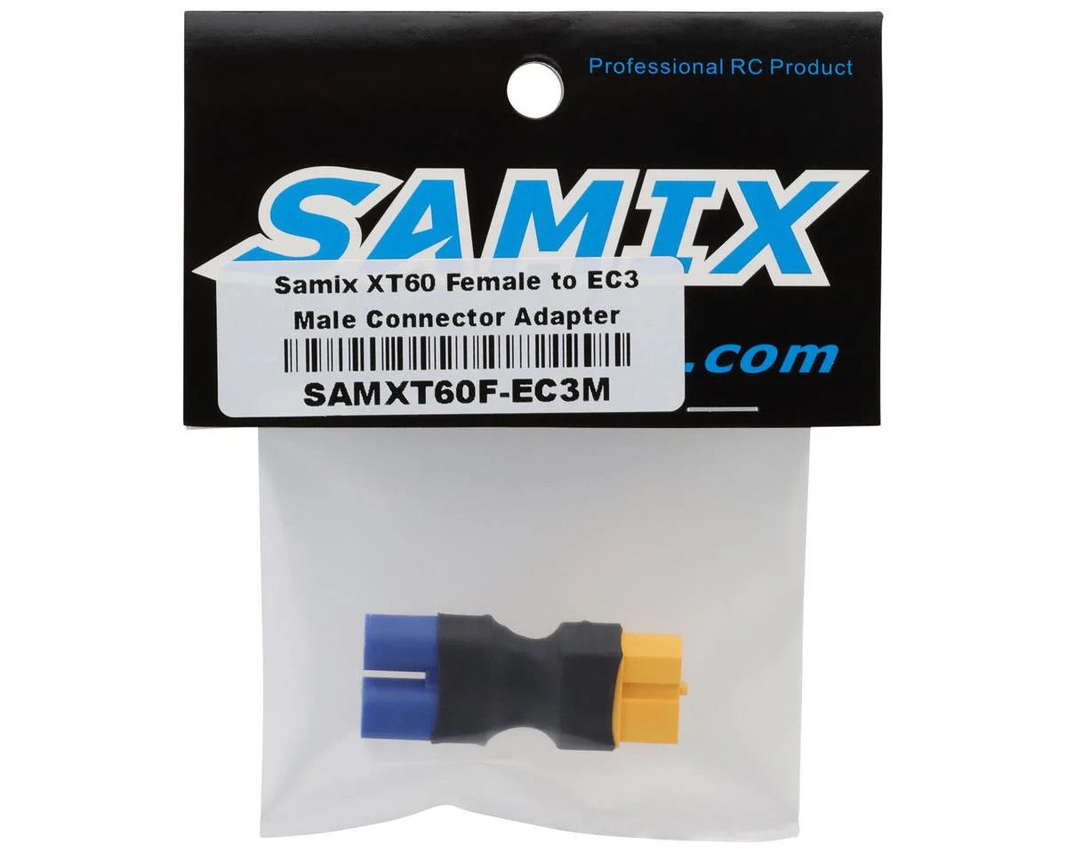 Samix XT60 Female to EC3 Male Connector Adapter