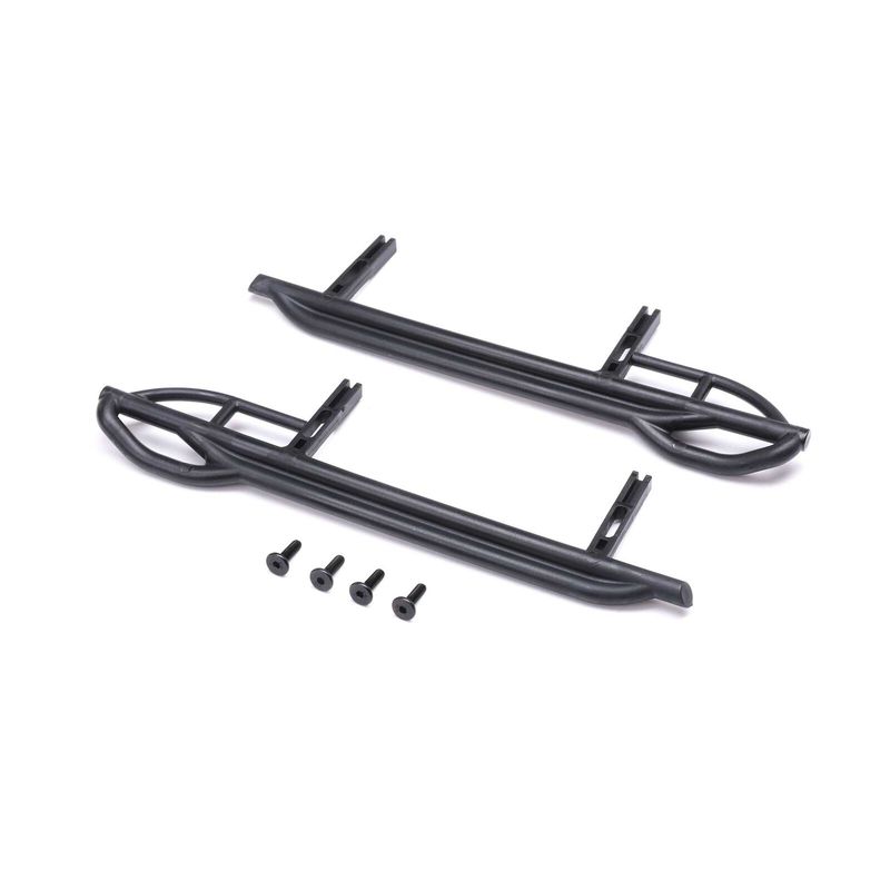 Rock Sliders Set &amp; Hardware: SCX10III Base Camp