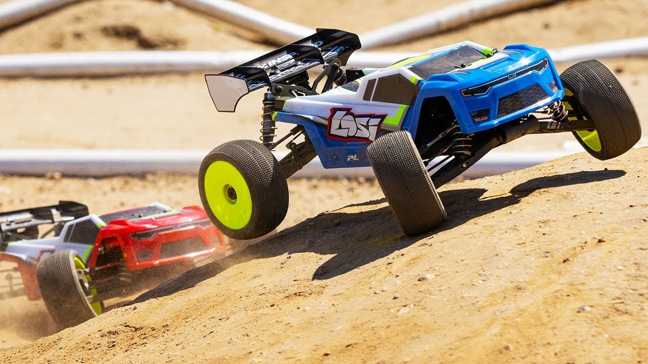 1/8 8IGHT-XTE 4S 4X4 RTR Brushless Race Truggy, Clear