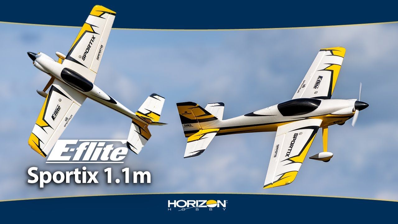 Sportix 1.1m BNF Basic with AS3X &amp; SAFE