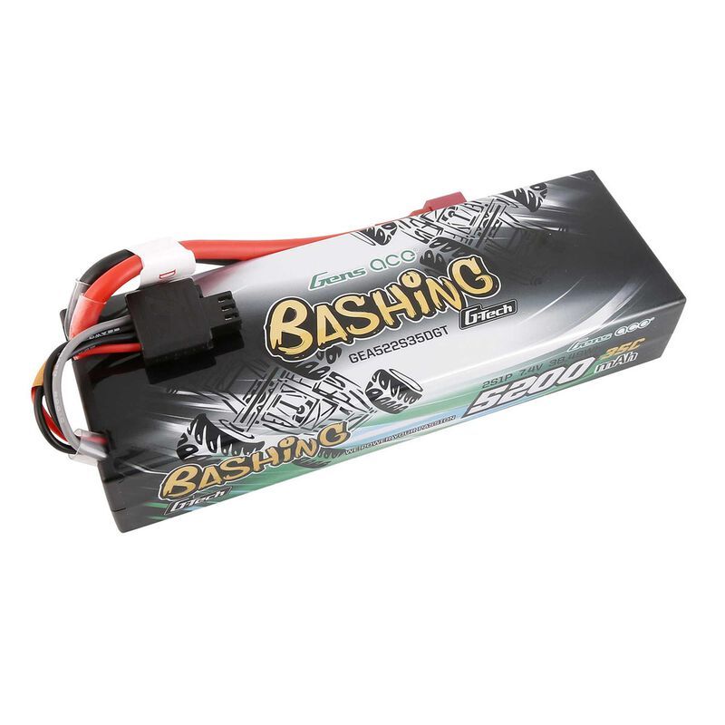 G-tech 5200mAh 7.4V 2S1P 35C, Lipo, Deans Plug