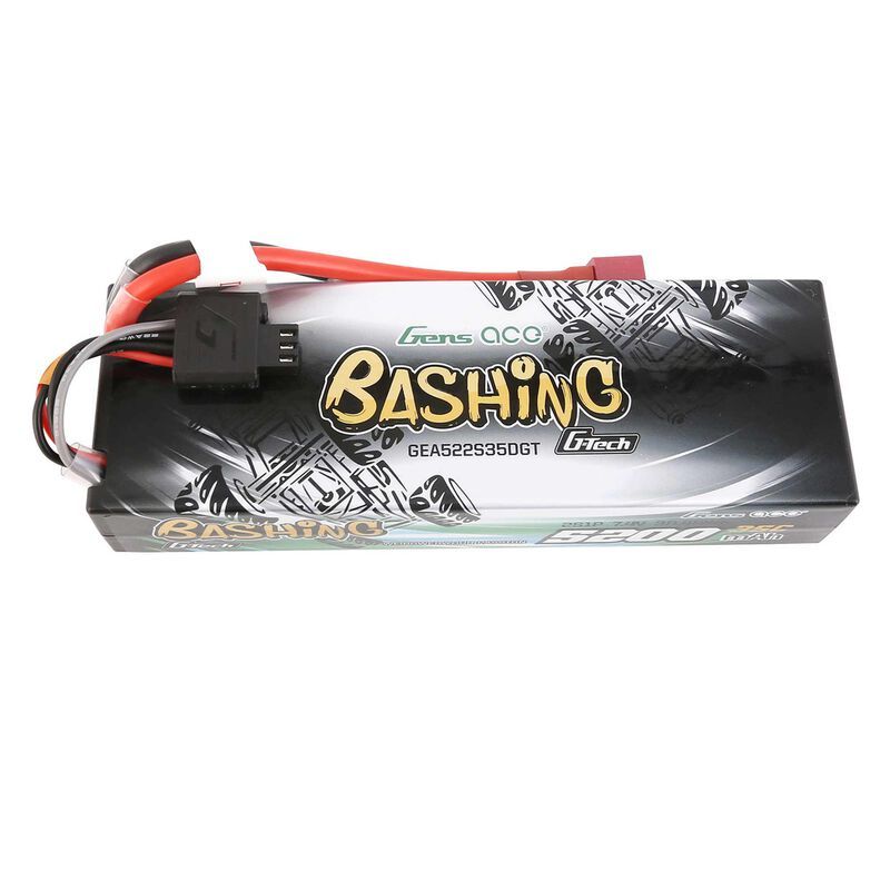 G-tech 5200mAh 7.4V 2S1P 35C, Lipo, Deans Plug
