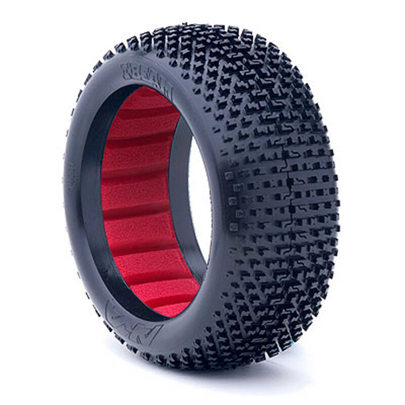 1/8 Buggy I-Beam Soft LW Tire w/ Red Insert (2)