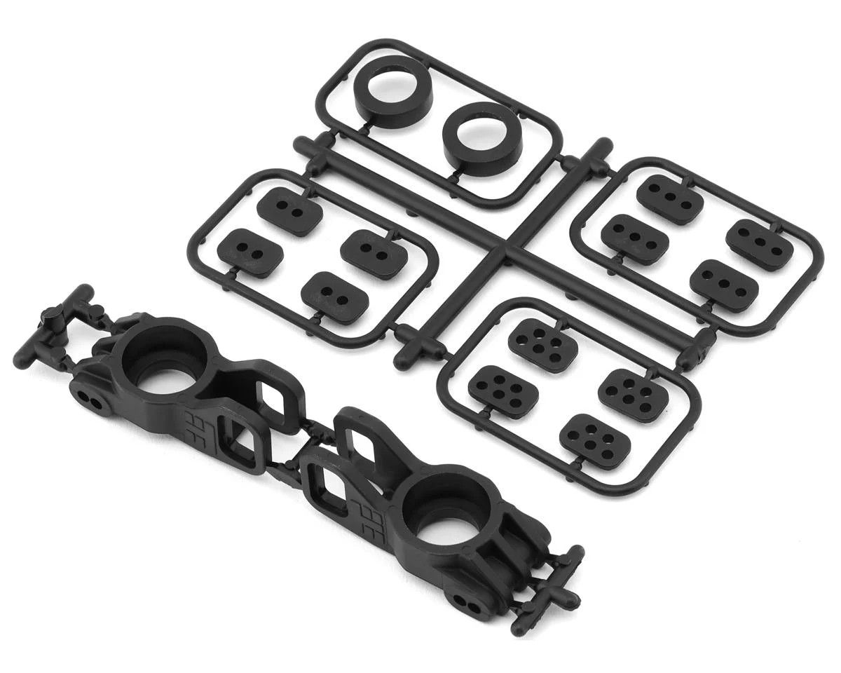 Tekno RC NB48/EB48 2.1 Rear Hubs &amp; Bearing Spacers (2) (+/- 2mm)